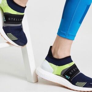 Adidas Stella McCartney Ultraboost X 3D Running Shoes in Night Indigo Size 8